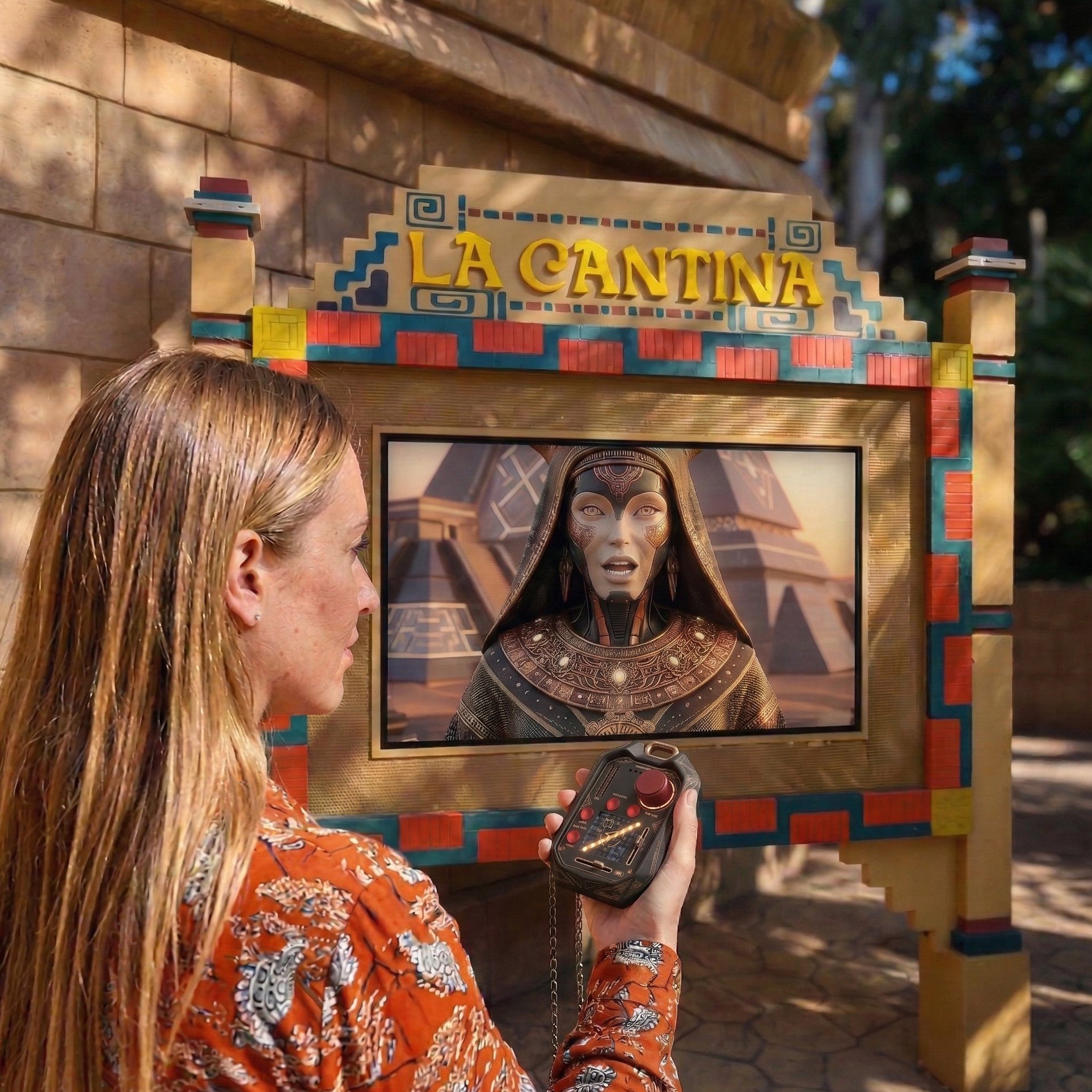 Amulet Info Screen Interaction