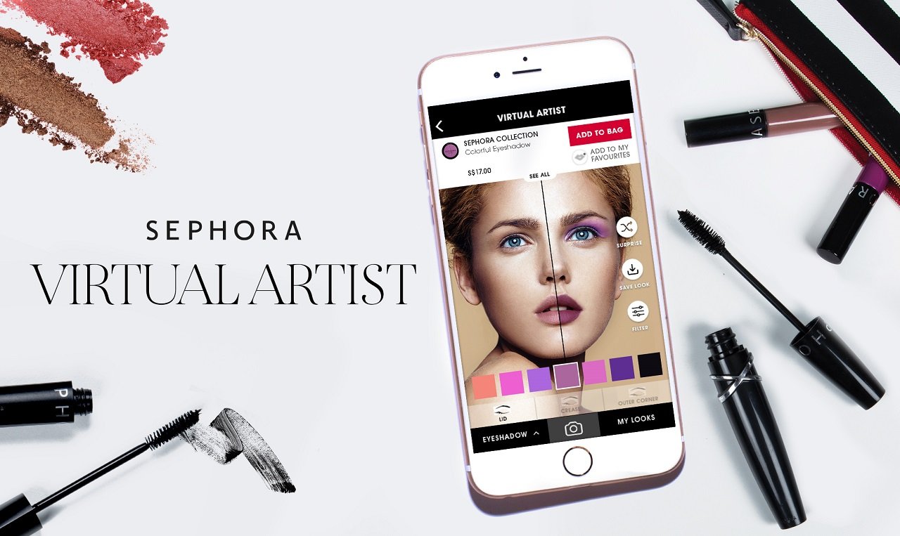 Sephora virtual make up artist